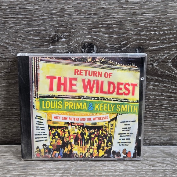 Other - Return of the Wildest CD Louis Prima & Keely Smith w/ Sam Butera & The Witnesses